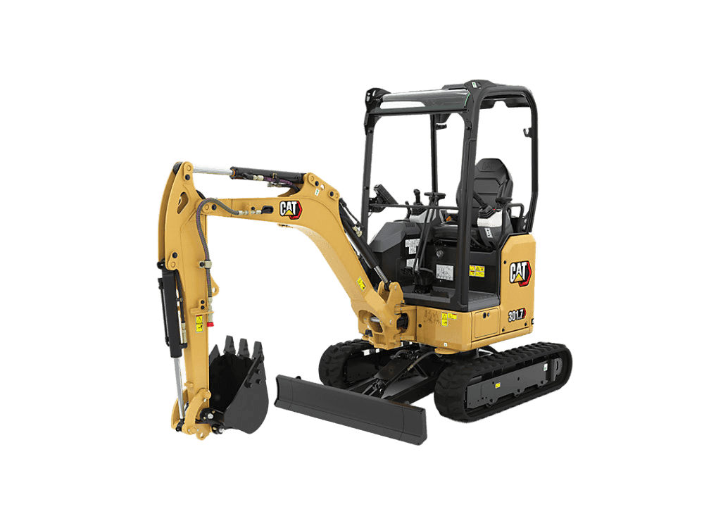 CAT 301.7 CR mini excavator