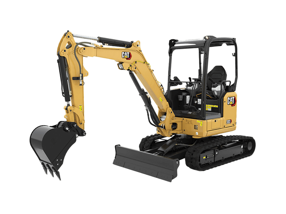 CAT 303 CR mini excavator